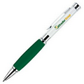 Green Light Up Pen/ Laser Pointer with Soft Grip